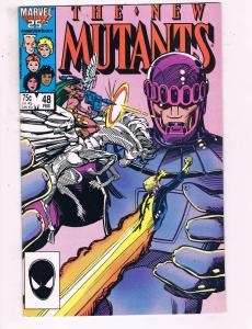 The New Mutants #48 VF Marvel Comics Comic Book X-Men DE15