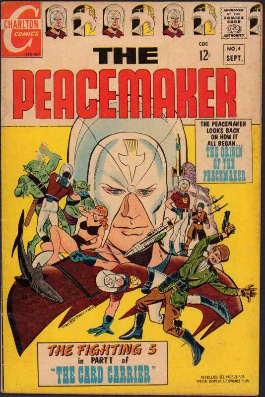 The Peacemaker #s 1, 4, & 5 - 3pc Set - John Cena HBO Max Show (VG+) 1967 