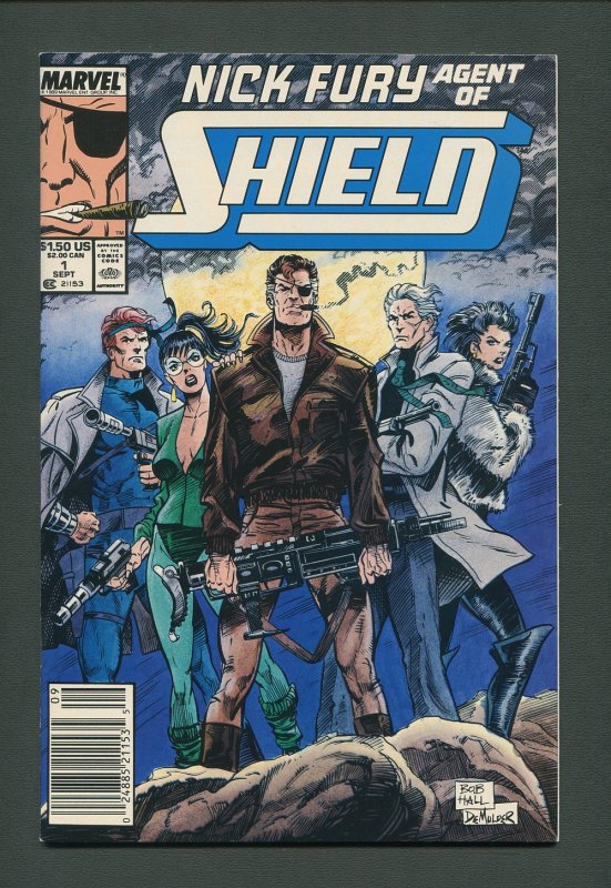 Nick Fury Agent of Shield #1  / 9.2 NM - 9.4 NM / September 1989