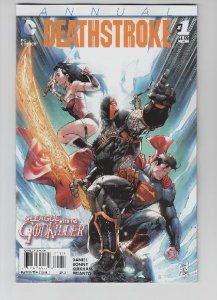 DEATHSTROKE ANNUAL (2015 DC) #1 CVR A TONY S DANIEL