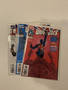 Union Jack 1 2 3 Lot Run Set Near Mint Marvel