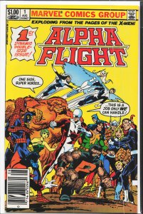 Alpha Flight #1 (1983) Alpha Flight [Key Issue]