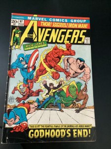 Marvel Comics, Avengers #97, 1972,