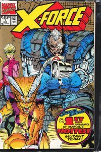 X-Force #1 Second Print Cover (1991) X-Force