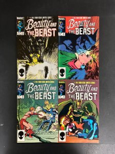 Beauty and the Beast (1984) #1-4 Complete FN/VF Set Bill Sienkiewicz