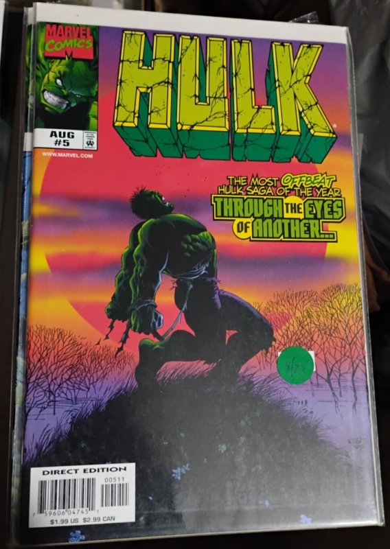 incredible Hulk # 5 1999 vol 2 Marvel disney john byrne  bruce banner