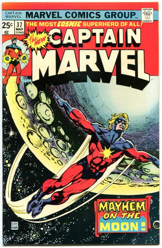 CAPTAIN MARVEL #35 36 37 38, FN to VF, Jim Starlin, Milgrom, 1968,more in store