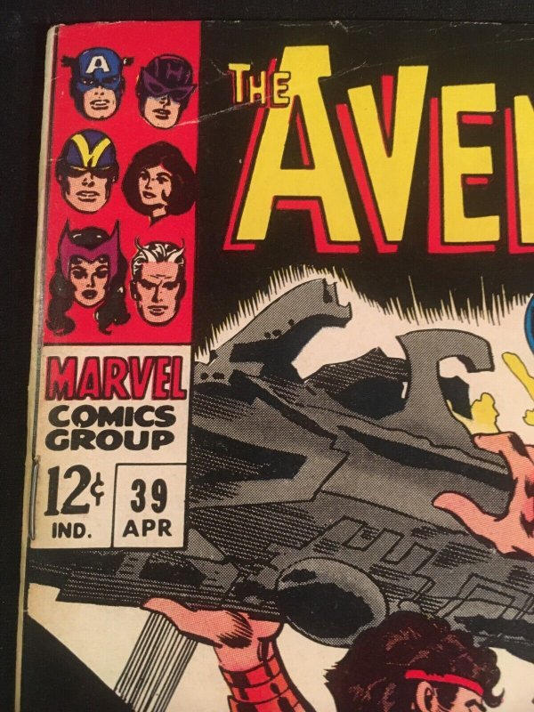 THE AVENGERS #39 F- Condition