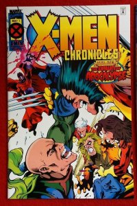 X-men Chronicles SET #1 #2 Comics Marvel Age of Apocalypse Wolverine 1995