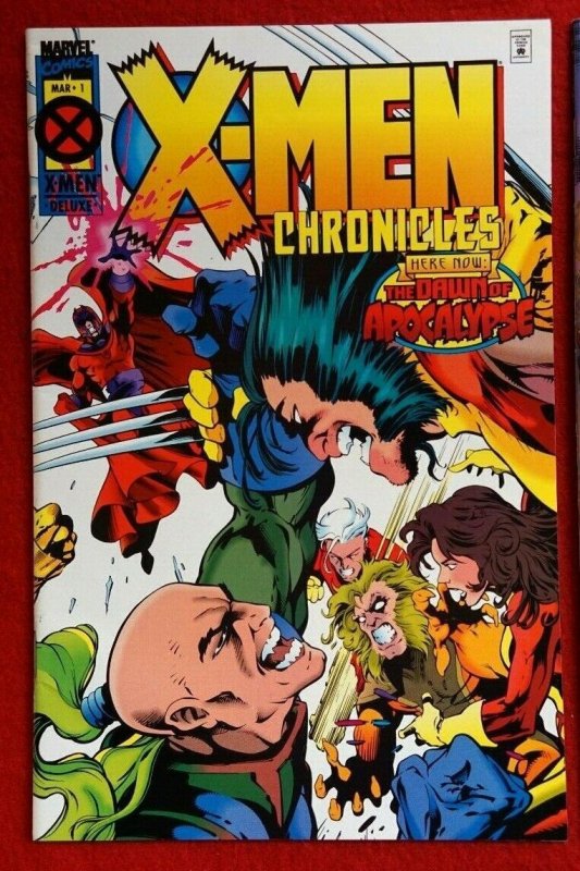 X-men Chronicles SET #1 #2 Comics Marvel Age of Apocalypse Wolverine 1995