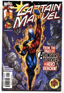 Captain Marvel #1-First issue Captain Marvel-comic book-2000