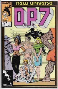 DP 7   vol. 1   # 1 VF (New Universe) Gruenwald, Paul Ryan