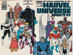 Official Hand book to The Marvel Universe Update ’89 # 1