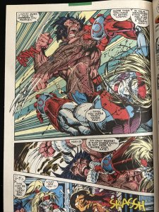 Marvel Comics X-Men #7 (1992) Jim Lee Wolverine Vs. Omega Red!!! Sabretooth