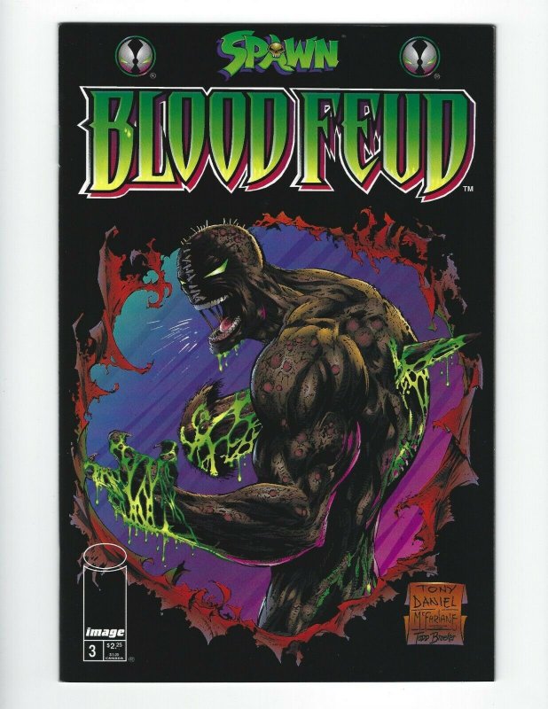 Spawn #1,2,3 Blood Feud 1995  LOT    Image comic 