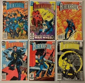 Blackhawk lot #251-272 DC 1st Series 6 diff (average 6.0 FN) (1982 to 1984)