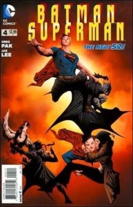 Batman/Superman (2013) 4-A Jae Lee Standard Cover FN