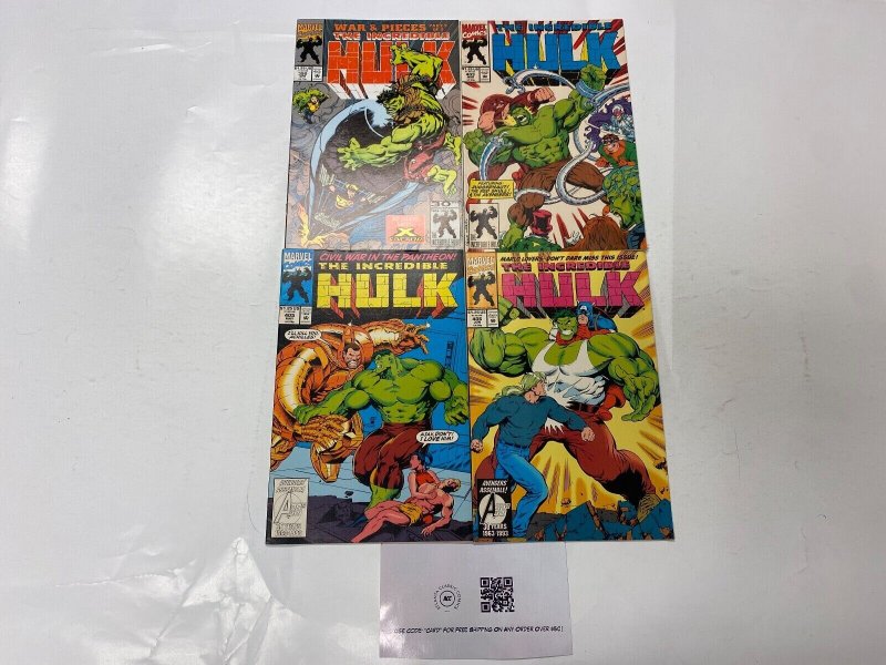 4 Incredible Hulk MARVEL comic books #392 403 405 406 60 KM19