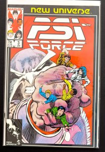 Psi-Force #1-7 [Lot of 7 Bks] (1986) VF+