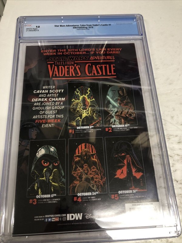 Star Wars Adventures: Tales From Vader’s Castle (2018) #1 (CGC 9.8 WP)