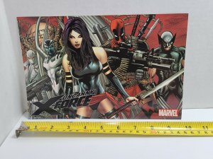 Uncanny X-Force 10 x 7 Small Poster 2010 Deadpool Dark Wolverine C2