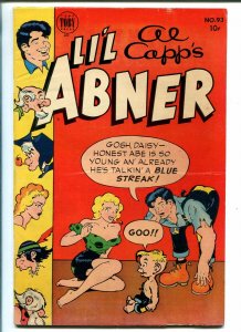 LIL ABNER #93 1954-HARVEY-DAISY MAE-AL CAPP-vg