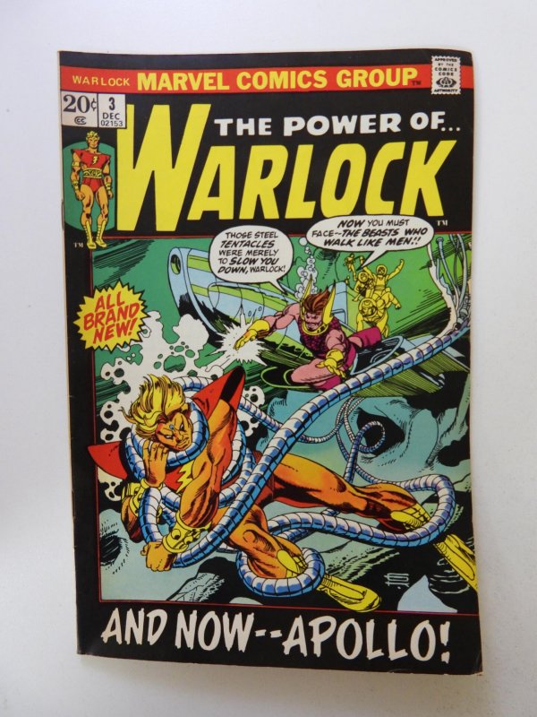 Warlock #3 (1972) VG/FN condition