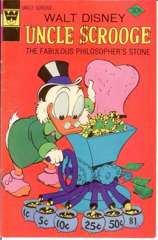 UNCLE SCROOGE 132 (WHITMAN) VG-F Sept. 1976 COMICS BOOK