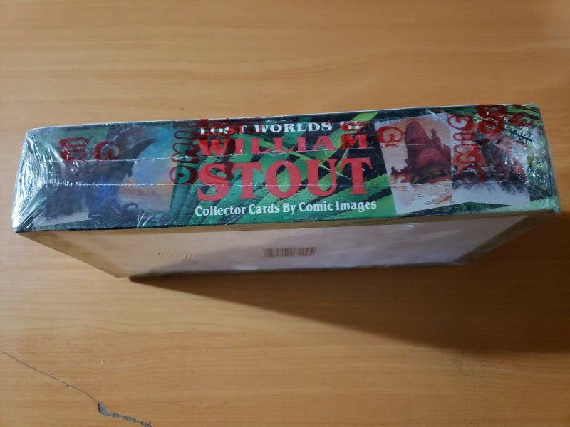 1993 Comic Images William Stout Lost Worlds Trading Card sealed box 48 packs!