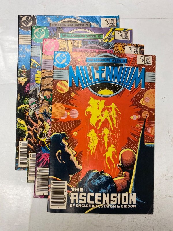 4 Millennium DC comic books #5 6 7 8 24 KM31