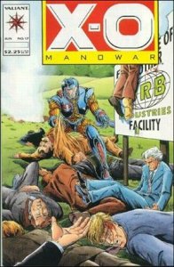 X-O Manowar (1992) 17-A  FN
