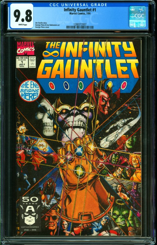 Infinity Gauntlet #1 CGC 9.8