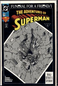 Adventures of Superman #498 (1993) Superman