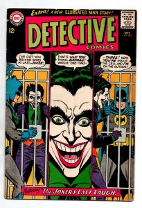 Detective Comics #332 - Batman - Robin - Joker cover - 1966 - VG
