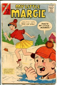 MY LITTLE MARGIE #45-1963-CHARLTON-ICE SKATING-good