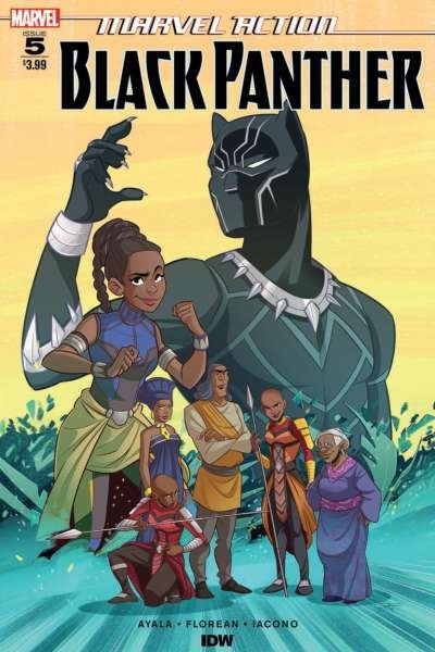 Marvel Action Black Panther (2019 series) #5, NM + (Stock photo)