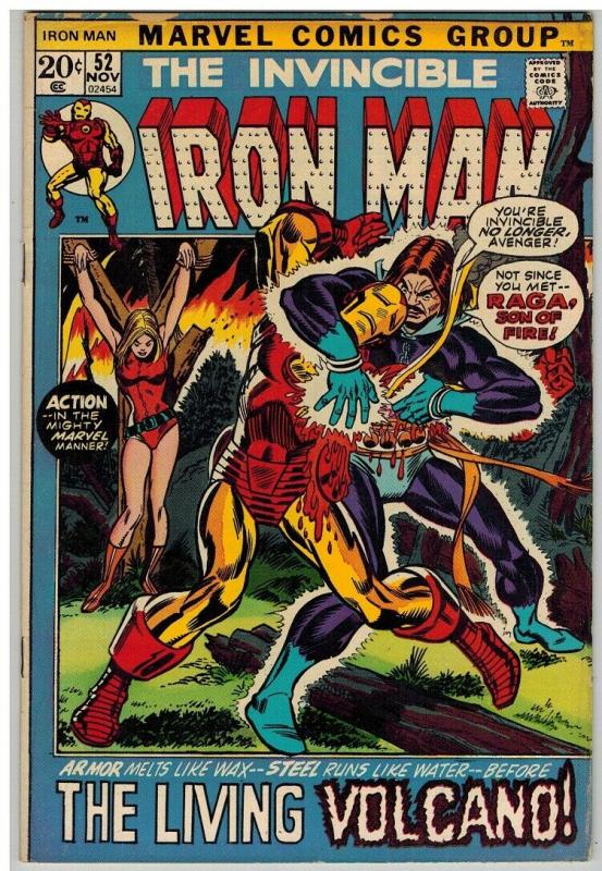 IRON MAN 52 VG Nov. 1972