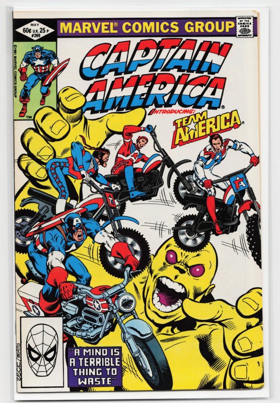 Captain America #266 Direct Edition (1982) Captain America