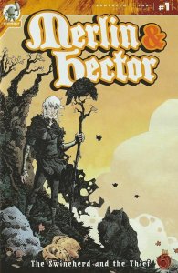 Merlin And Hector #1 VF/NM ; Red 5 | Stonebot