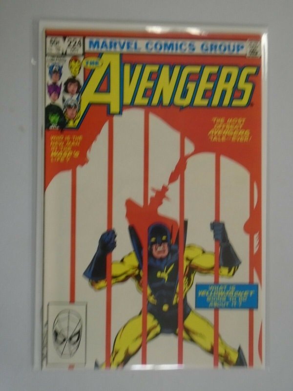 Avengers #224 Direct edition 8.5 VF+ (1982 1st Series)