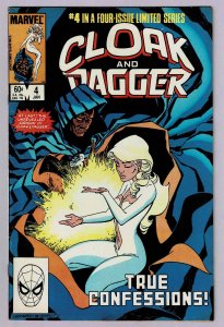 Cloak and Dagger #4 (1984) FN- (5.5) Copper Age Double KEY ISSUE