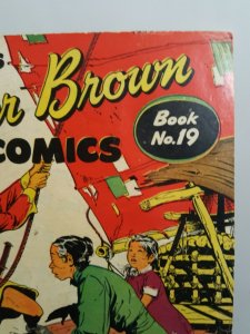 Smilin' Ed's Buster Brown Comics Book #19 Golden Age Comic Low Grade
