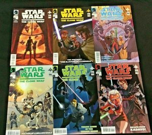 Star Wars The Clone Wars #1-12 1st  First Appearance Ahsoka Tano Complete Set