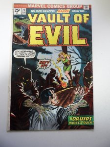 Vault of Evil #20 (1975) VG- Condition sub crease