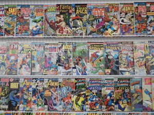 Huge Lot Silver/Bronze 180+ Comics W/ Iron Man, Flash, Spiderman, +More see desc