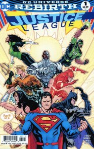 Justice League 1  Yannick Paquette Variant  9.0 (our highest grade)
