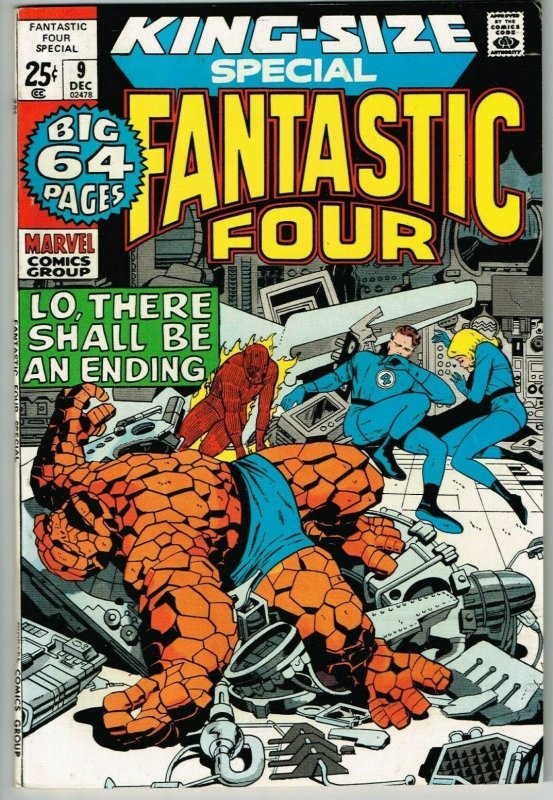 Fantastic Four Annual #9 (1961) - 8.5 VF+ *The Bouncing Ball of Doom*