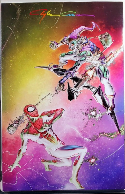 ??️ Amazing Spider-man #49 INFINITY SIGNATURE Clayton Crain homage McFarlane