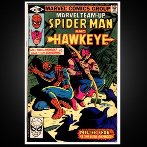 Marvel Team-Up #92 (1980) Hawkeye [Key Issue] FN