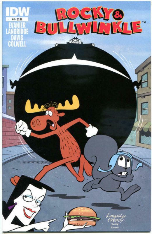 ROCKY and BULLWINKLE #1 2 3 4, NM, Boris, Natasha, Dudley Do-Right, 2014, B